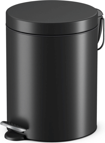 Hailo Selekta S 5 literes pedálos acél szemtes - Fekete