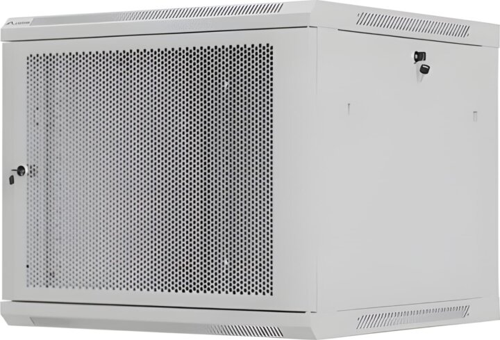 Lanberg 19" Fali Rack Szekrény 9U 600x600mm - Szürke Lanberg 19" Fali Rack Szekrény 9U 600x600mm - Szürke