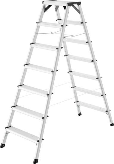 Hailo D60 StandardLine 2x7 lépcsőfokos alumínium állólétra