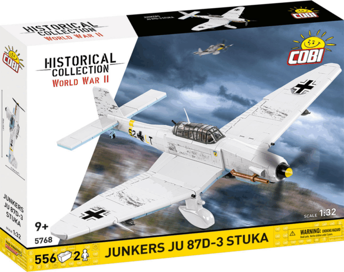 Cobi Junkers Ju 87D-3 Stuka zuhanóbombázó 556 darabos építőjáték