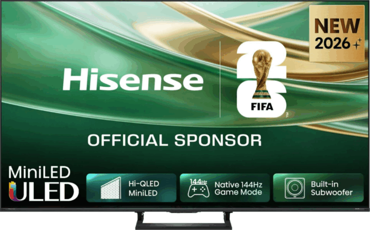 Hisense 50" 50E8S 16:9 4K UltraHD QLED MiniLED Smart Vidaa TV