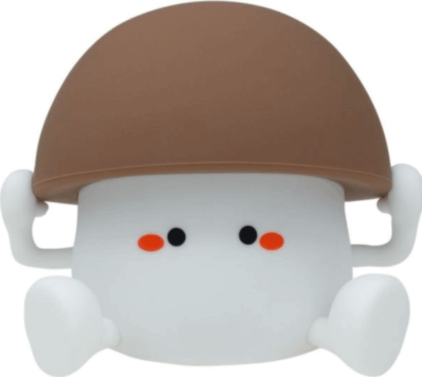 Marys MW61410 Gomba Éjszakai LED fény gyerekeknek - Fehér/Barna