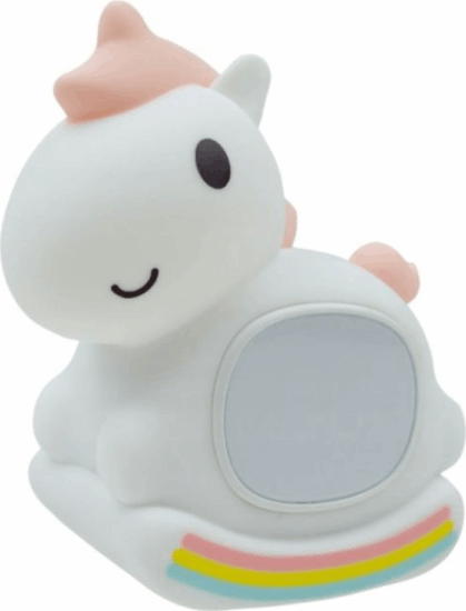 Marys MW61638 Unikornis Éjszakai LED fény gyerekeknek digitális ébresztőórával