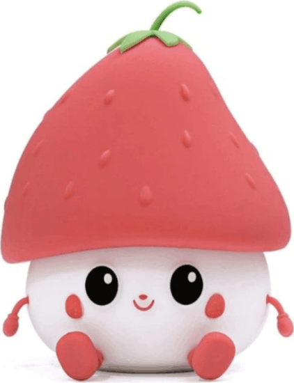 Marys MW20777 Eperke Éjszakai LED fény gyerekeknek - Piros/Fehér