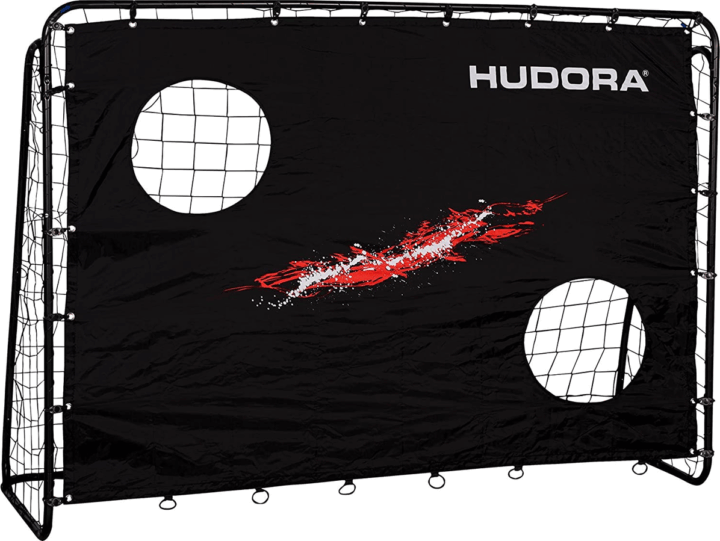 Hudora 76947 Foci Gyakorló Háló 213 × 152 × 76 cm - Fekete