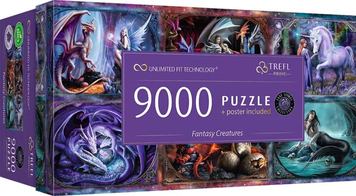 Trefl 81034 Fantasztikus lények 9000 darabos puzzle