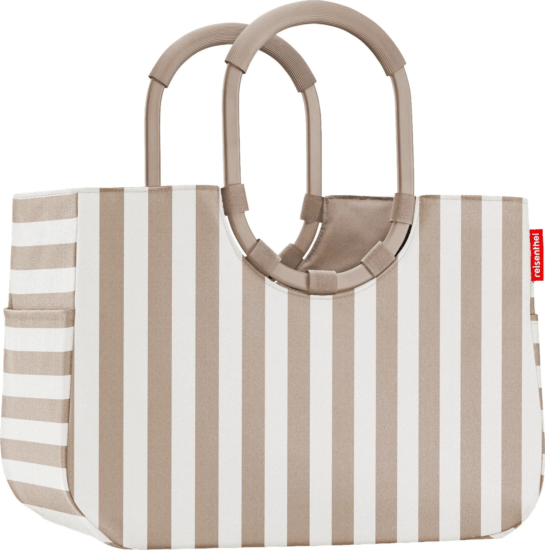 Reisenthel Loopshopper L Bevásárlótáska - Barna-Fehér/Mintás