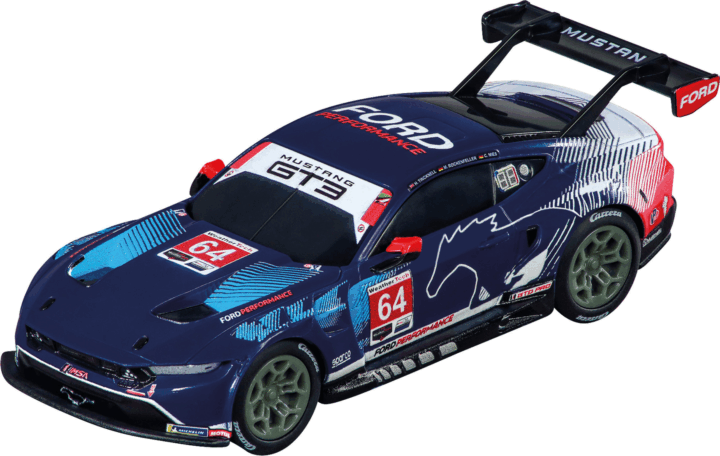 Carrera HYBRID Ford Mustang GT3 "Ford Performance, No.64"Autó autópályához - Kék