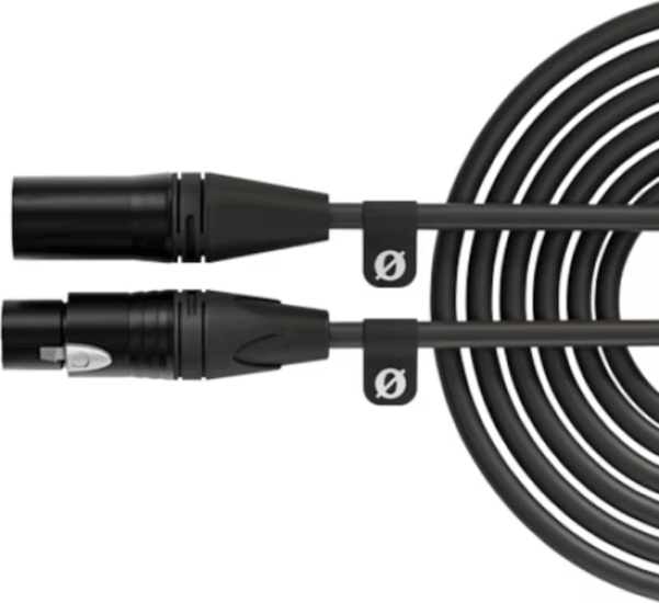 Rode Microphones Premium XLR6M XLR apa - XLR anya kábel 6m - Fekete Rode Microphones Premium XLR6M XLR apa - XLR anya kábel 6m - Fekete