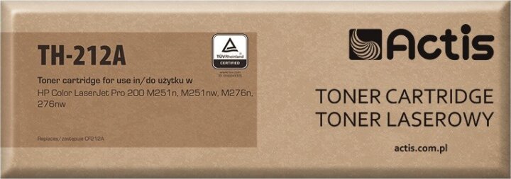 Actis (HP 131A CF212A Canon CRG-731Y) Utángyártott Toner - Sárga