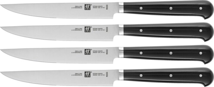 Zwilling 1003029 Rozsdamentes acél késkészlet 4 darabos - Fekete
