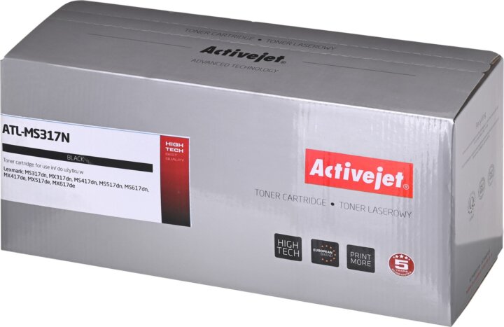 Activejet (Lexmark 51B2000) Utángyártott Toner - Fekete