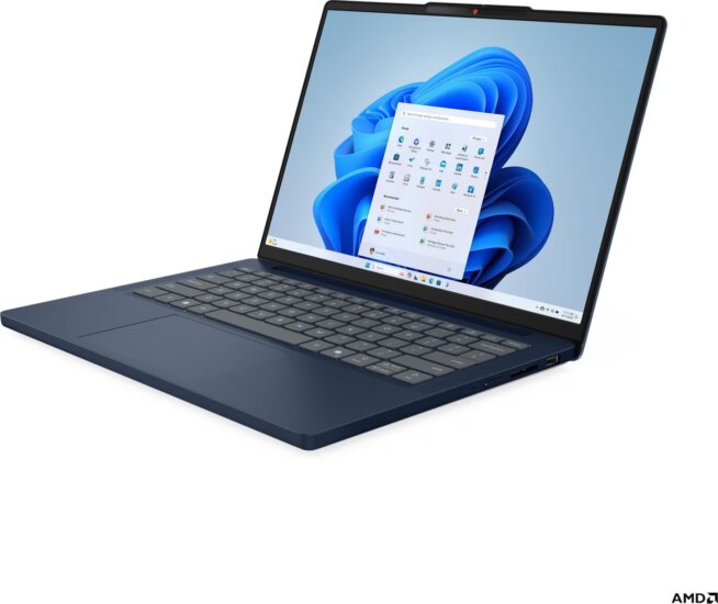 Lenovo IdeaPad Slim 3 14AHP10 Laptop Kék (14" / AMD Ryzen 7-8840HS / 16GB / 1TB M.2 SSD)