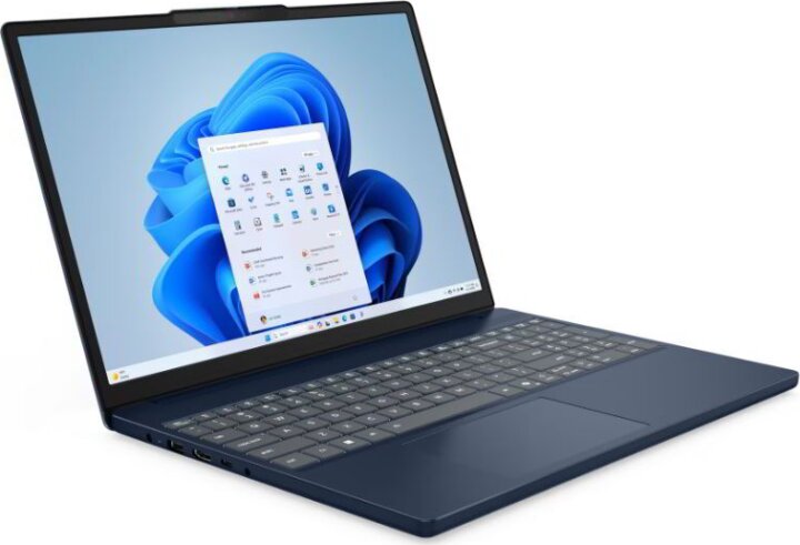 Lenovo IdeaPad Slim 3 15ARP10 Laptop Kék (15.3" / AMD Ryzen 5-7535HS / 16GB / 512GB M.2 SSD / Win 11 Home S)