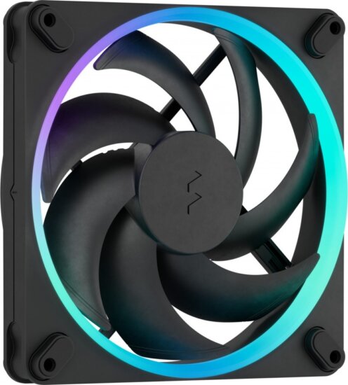Fractal Design Momentum 14 RGB 140mm PWM Rendszerhűtő ventilátor - Fekete