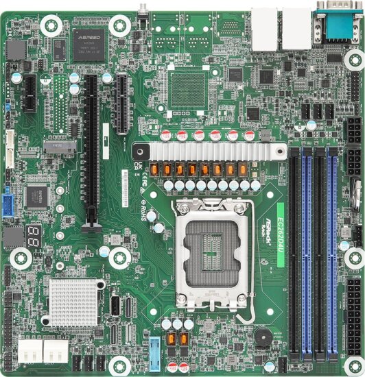 Asrock EC262D4U Intel C262 DDR5 LGA1700 micro ATX Alaplap