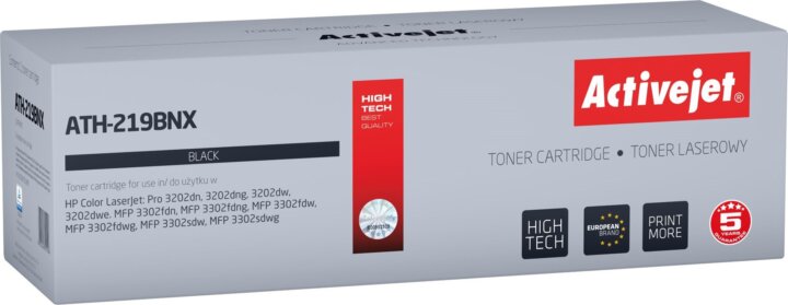 Activejet (HP 219X) Utángyártott Toner - Fekete