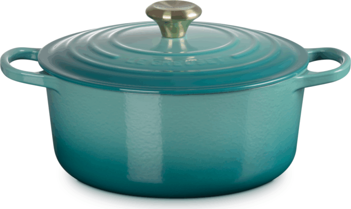 Le Creuset Signature Öntöttvas Lábas Ø 24cm 4,2L - Azúrkék
