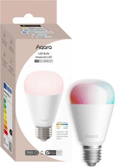 Aqara LB-L02D Okos E27 RGB LED Okos Izzó 75W