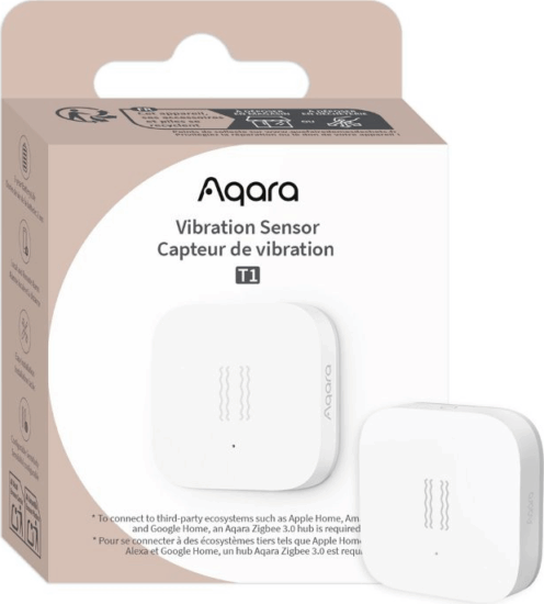 Aqara T1 VB-S01D Okos Rezgés- és Ablaktörés érzékelő - Fehér Aqara T1 VB-S01D Okos Rezgés- és Ablaktörés érzékelő - Fehér