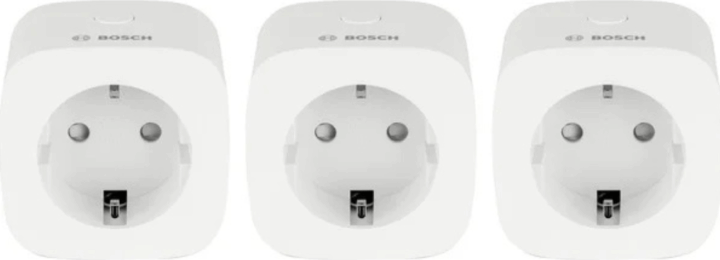 Bosch BUBOPC1 Beltéri Okos konnektor aljzat fogyasztásmérővel - Fehér (3db/csomag)