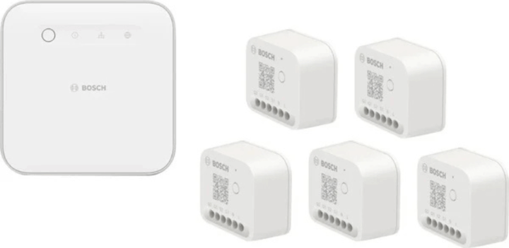 Bosch BUBOSCHRS1 Smarthome Okos Redőny- és világtás vezérlő készlet - Fehér (6 db / csomag)