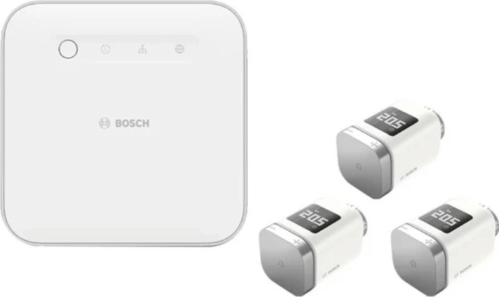 Bosch BUBOSCHHE1 Smart Home Okos Fűtésvezérlés készlet - Fehér (4 db / csomag)