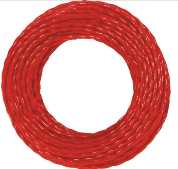 Einhell 3436655 Alacsony zajszintű Csavart Damil 2,4 mm x 15 m - Piros Einhell 3436655 Alacsony zajszintű Csavart Damil 2,4 mm x 15 m - Piros