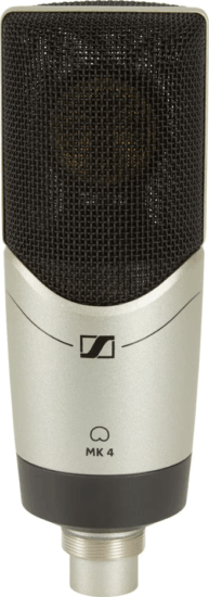Sennheiser MK 4 Studio kondenzátor Mikrofon - Szürke/Fekete