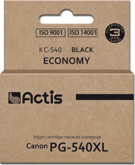 Actis (Canon PG-540XL) Utángyártott Tintapatron 22ml - Fekete