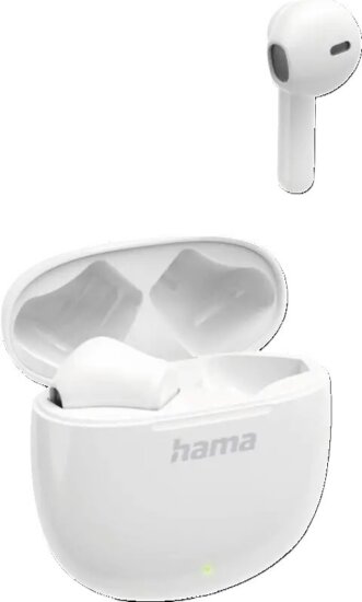Hama 221774 TWS Bluetooth Fülhallgató Headset Töltőtokban - Fehér