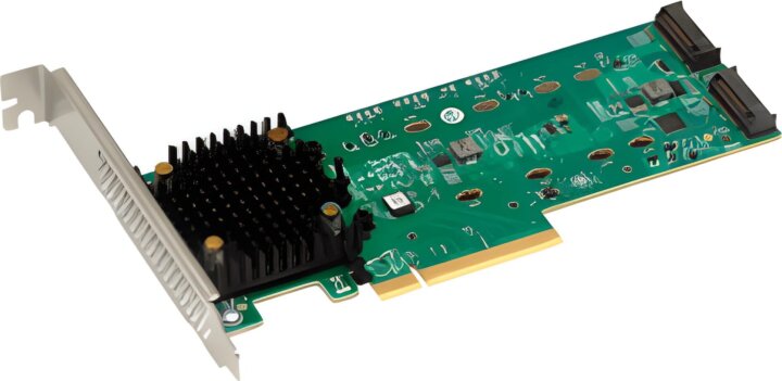 Broadcom MegaRAID 9520-2M2 SATA + NVMe RAID PCIe vezérlő