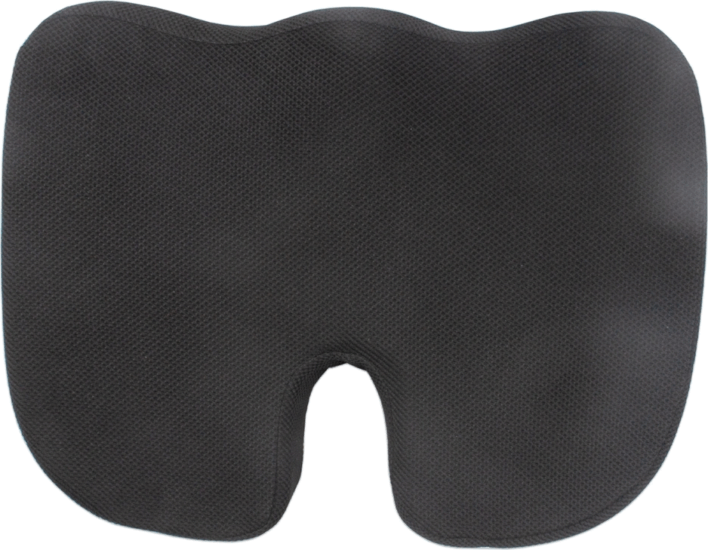Iris Comfort ergonómikus memóriahabos irodai ülőpárna (35 x 45cm) - Fekete