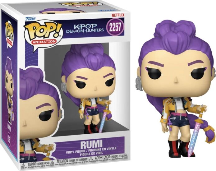 Funko POP Animation K-Pop Démonvadászok figura - Rumi