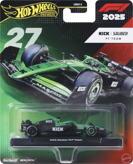 Mattel JKD84 Hot Wheels F1 kisautó Nico Hülkenberg - Kick Sauber