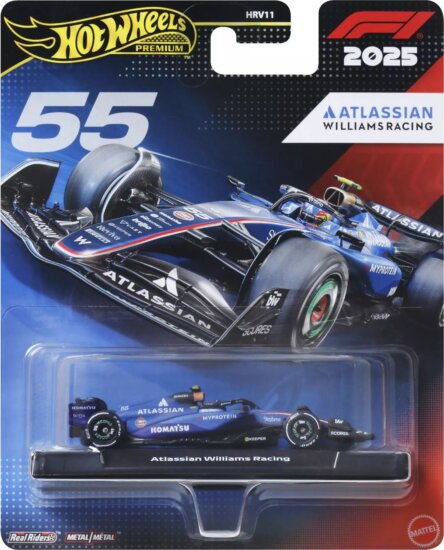 Mattel JKD85 Hot Wheels F1 kisautó Carlos Sainz - Williams