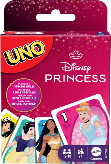 Mattel GYY69 Uno Disney hercegnők kártyajáték