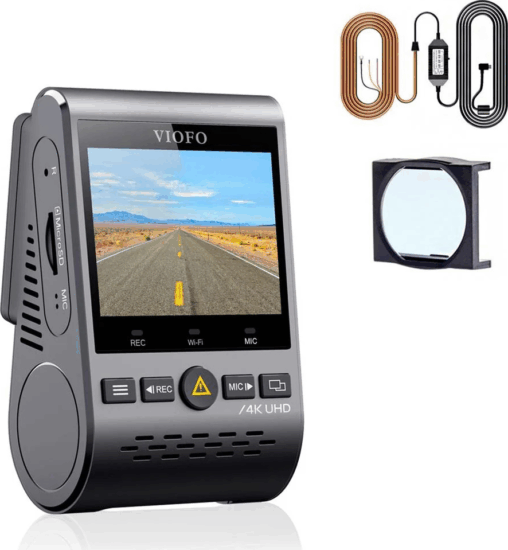 Viofo A129 Pro-G 4K FullHD WiFi Autós Menetrögzítő Kamera - Sötét Szürke Viofo A129 Pro-G 4K FullHD WiFi Autós Menetrögzítő Kamera - Sötét Szürke