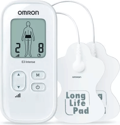 Omron HV-F021-E4W E3 Intense Digitális Izom-Ideg Stimuláló Készülék - Fehér