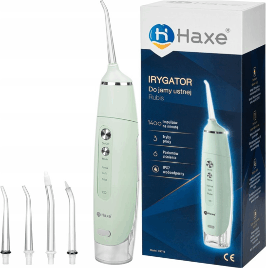 Haxe RUBIS HX 716 Akkus Szájzuhany 160ml - Fehér