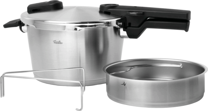 Fissler Vitaquick Premium Rozsdamentes Acél Kukta Fazék Ø 22cm 4,5L - Ezüst