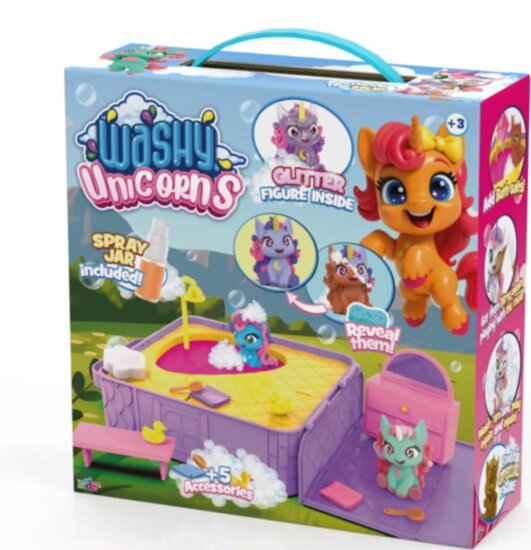 Kidz World Pancsoló unikornisok jakuzzival meglepetsé figura - Többféle