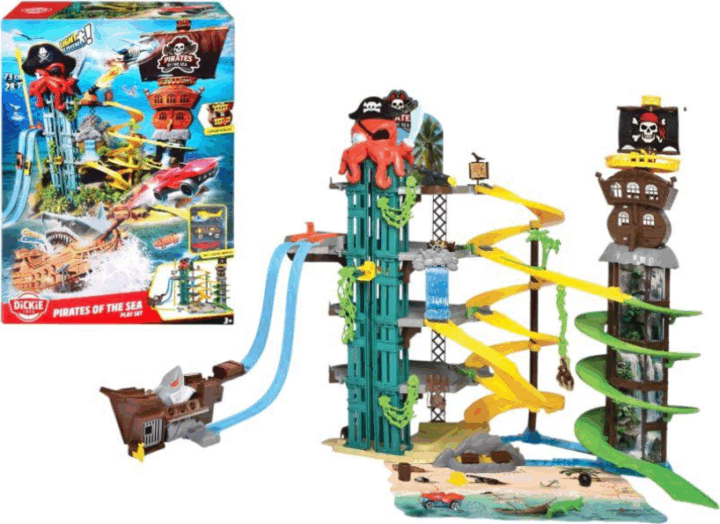 Dickie Toys A tenger kalózai emeletes versenypálya