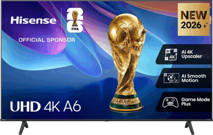 Hisense 58" 58A6S 16:9 4K UltraHD LED Smart Vidaa TV
