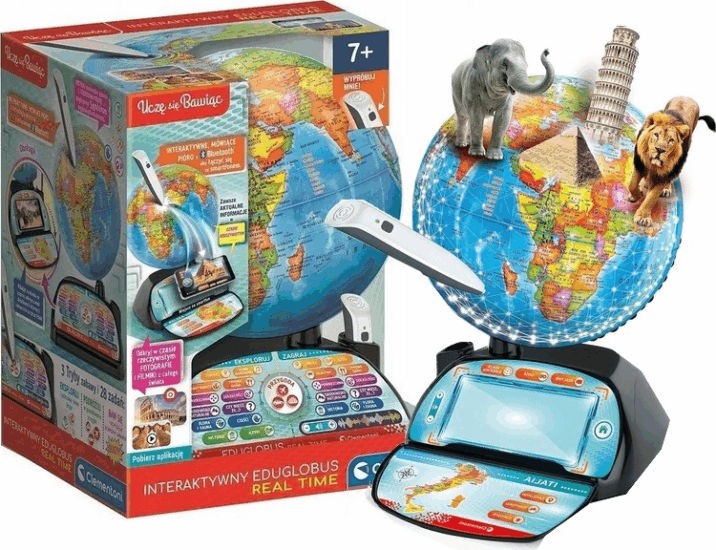 Clementoni 50848 Interaktív földgömb oktató játék