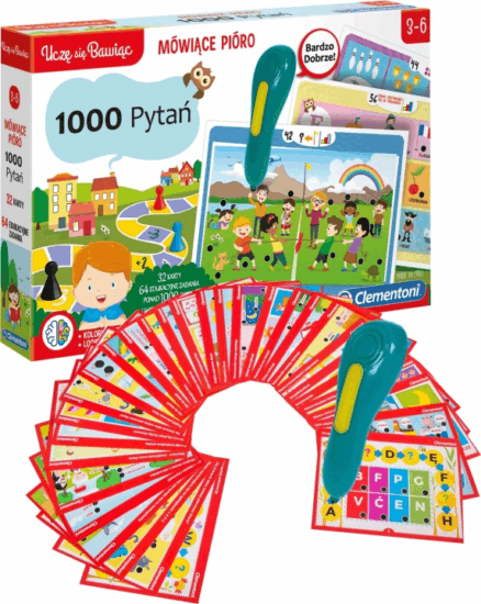 Clementoni 50653 interaktív beszélő toll oktatójáték