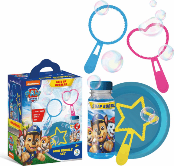 Nickelodeon Mancs őrjárat buborékfújó készlet 150ml Nickelodeon Mancs őrjárat buborékfújó készlet 150ml