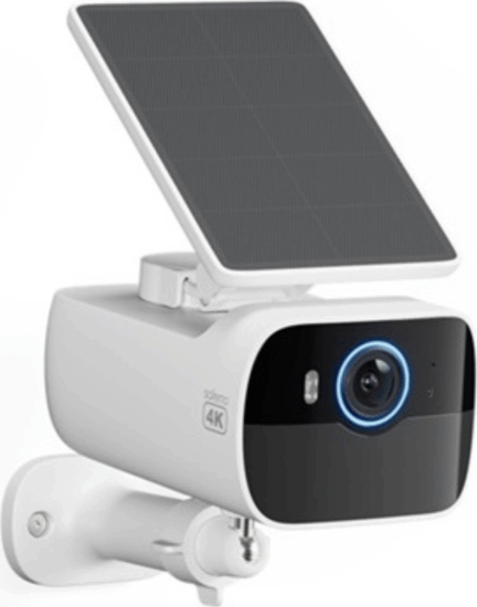 Safemo SC1 Smart Wifi 4K UHD 8MP napelemes Okos Kamera - Fehér Safemo SC1 Smart Wifi 4K UHD 8MP napelemes Okos Kamera - Fehér