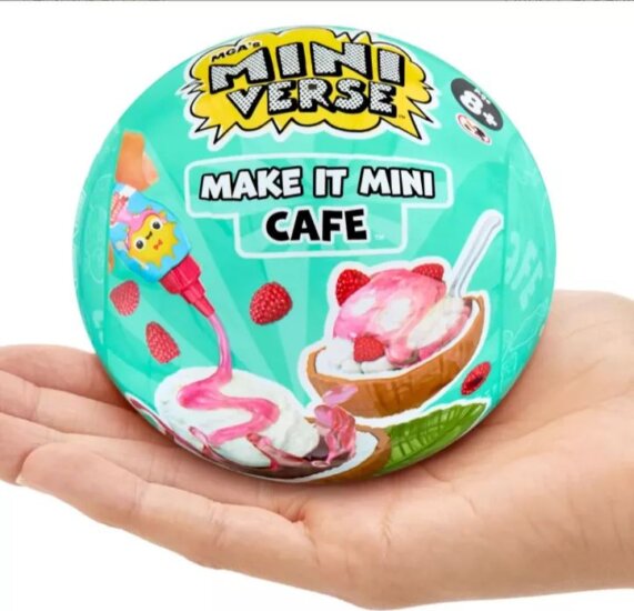 MGA Entertainment Miniverse Miniverzum - Mini étel kávézó 6. széria meglepetés kiegészítők