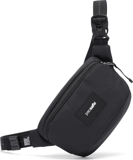 Pacsafe GO Micro Sling jet övtáska - Fekete